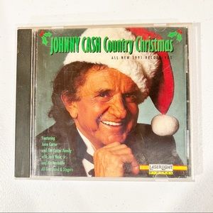 Johnny Cash Country Christmas 1991 CD